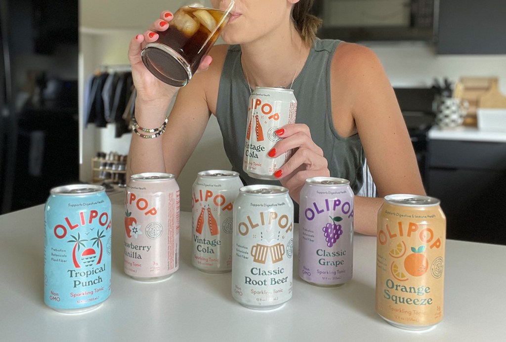 olipop low carb low sugar soda