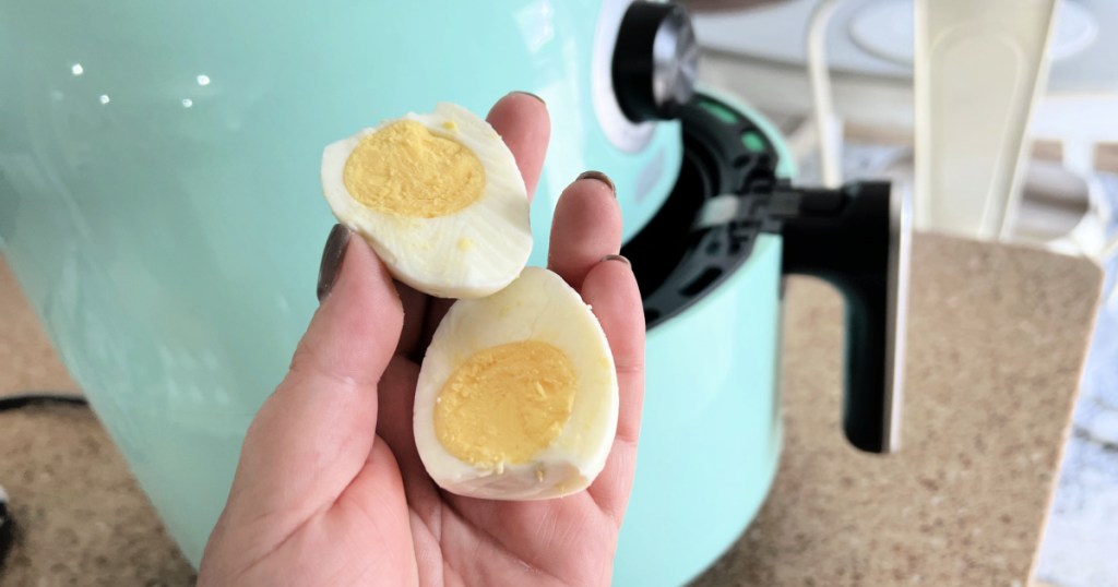 perfect hard boiled eggs air fryer 