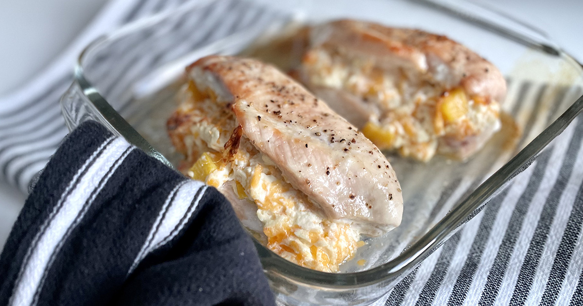 Keto Cream Cheese Stuffed Chicken Breast | Make It Flavorful Again!