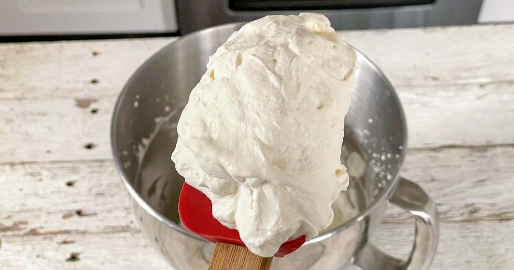 spoonful of keto whipped cream recipe