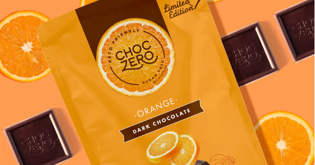 ChocZero Keto Chocolate Orange Squares are Back in Stock!