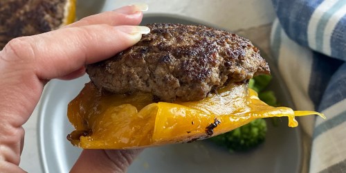 We Created a Homemade Version of the Popular In-N-Out Flying Dutchman Keto Burger