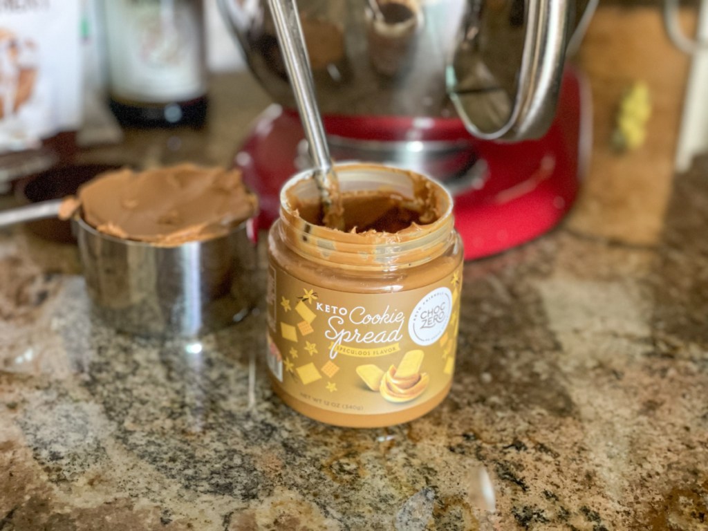 jar of choczero cookie butter 