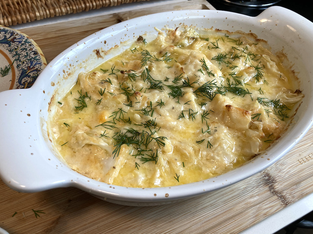 Scalloped cabbage casserole 