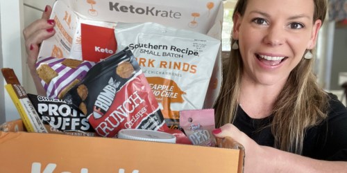 Score BOGO Free Keto Krates – Includes Full-Size Bag of Almond Flour Crackers!