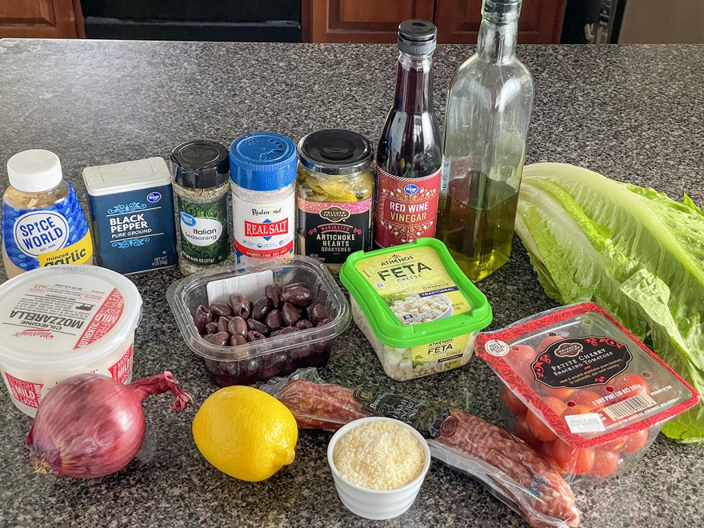 keto antipasto salad ingredients 