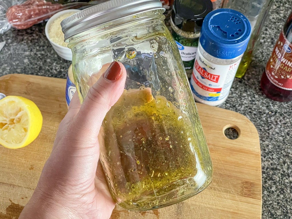 homemade salad dressing