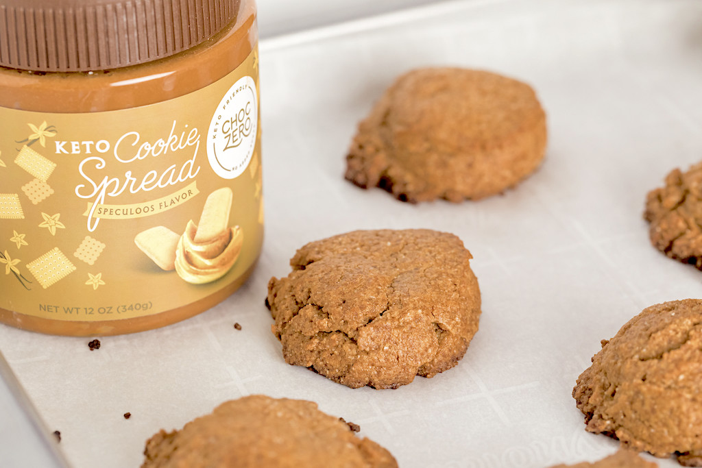 ChocZero keto cookie butter cookies 