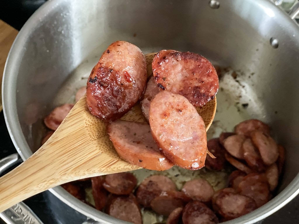 browning andouille sausage 