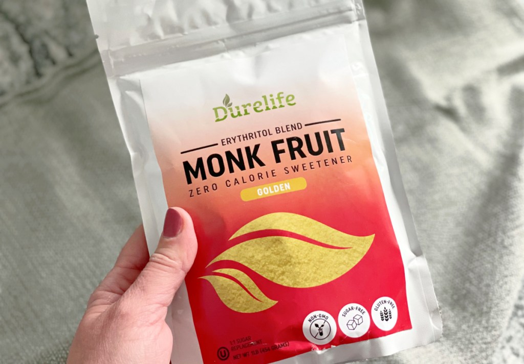 Durelife Monk Fruit Sweetener, 1:1 Sugar Replacement, Keto Diet Friend –  DureLife