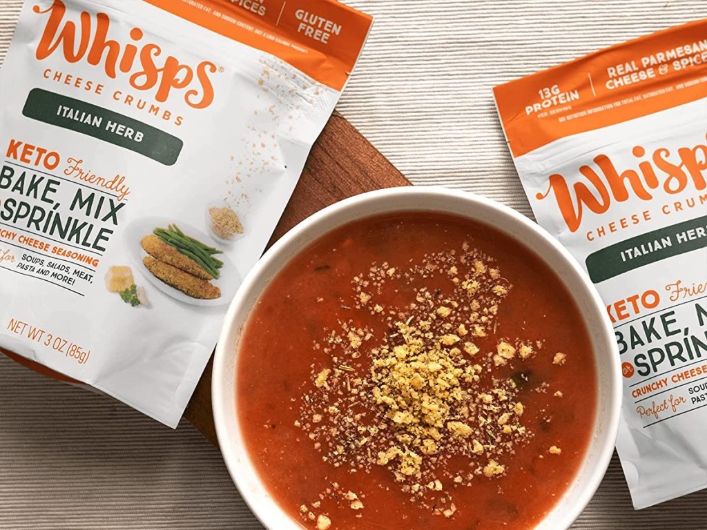 New Whisps Cheese Crumbs the Best Way to Fry Keto Style!