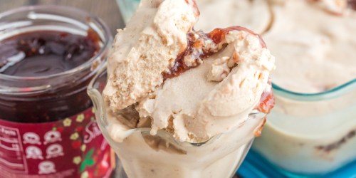 Relive Nostalgia with Keto Peanut Butter & Jelly Ice Cream