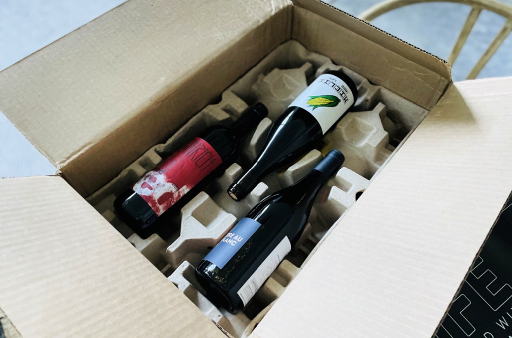 A box of dry farm keto wine