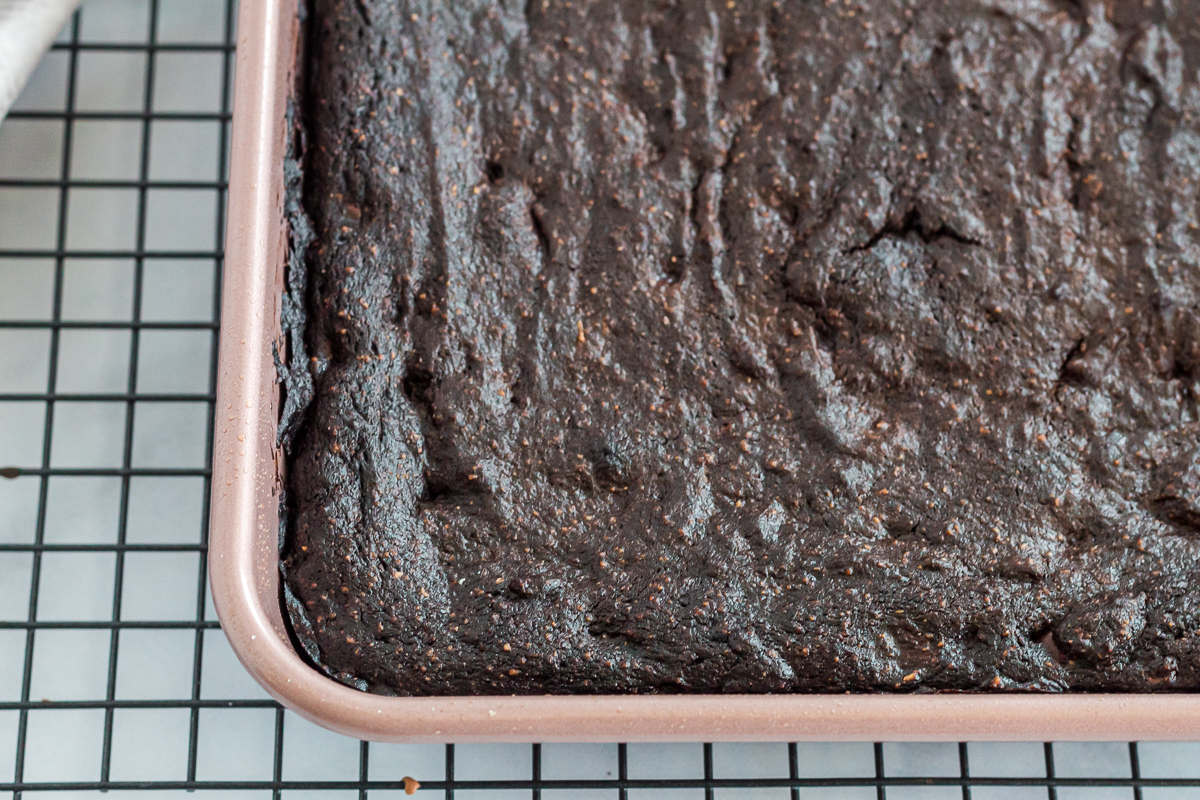 cooked brownies