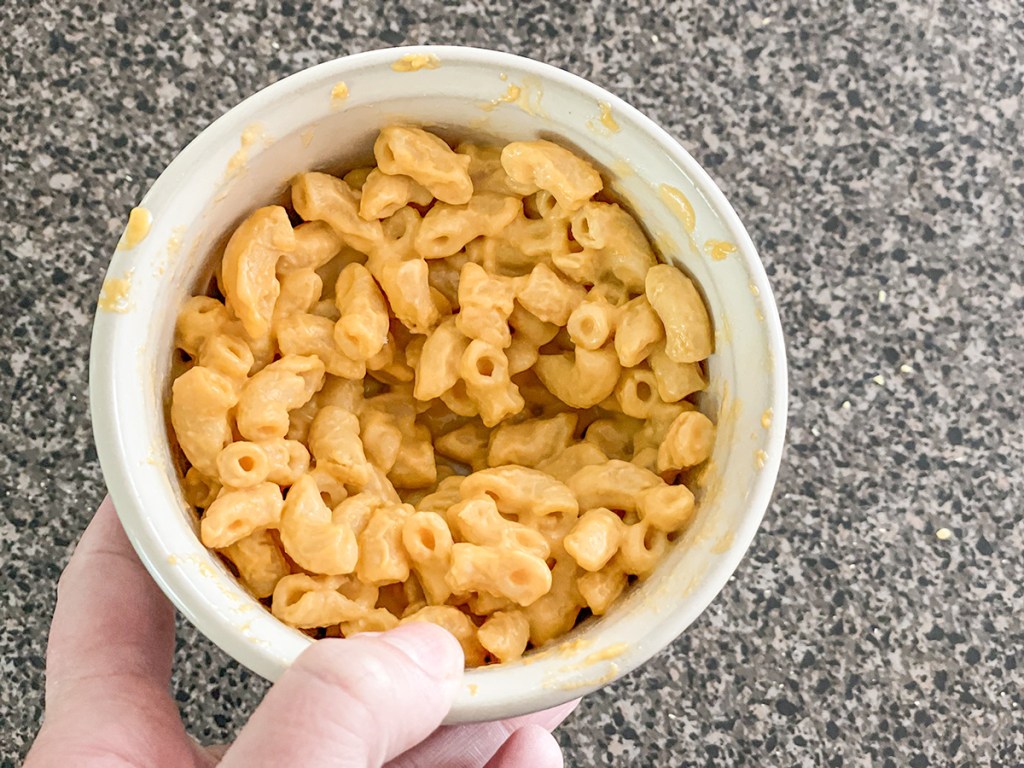 bowl of perfect keto Mac & cheese