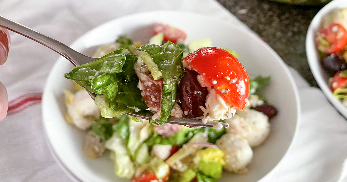 The Ultimate Keto Antipasto Salad is Robust, Refreshing, & Flavorful