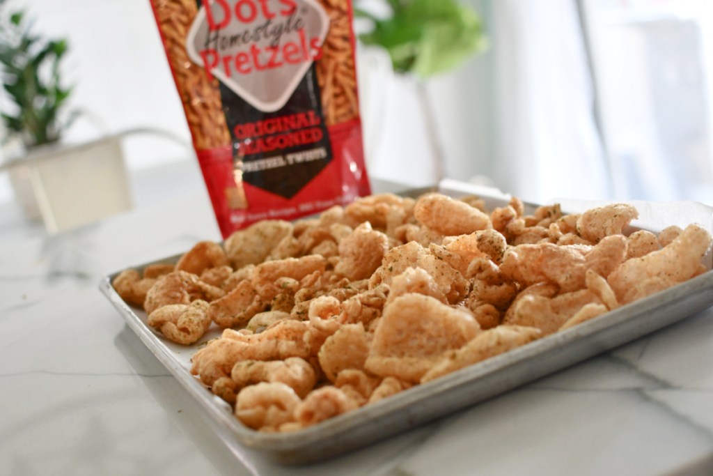 baked pork rinds with diy seasoning blend