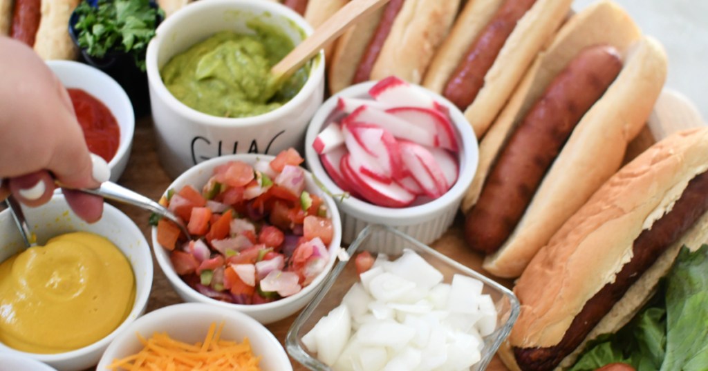 Low Carb Gourmet Hot Dog Bar - Bonappeteach