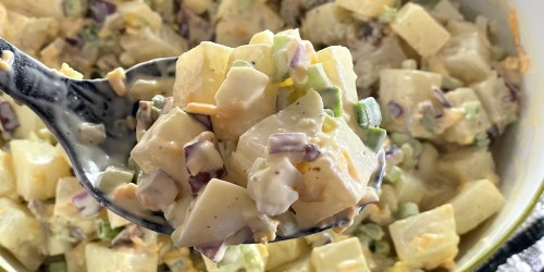 This Loaded Jicama Potato Salad is For The Potato Lovers Out There!
