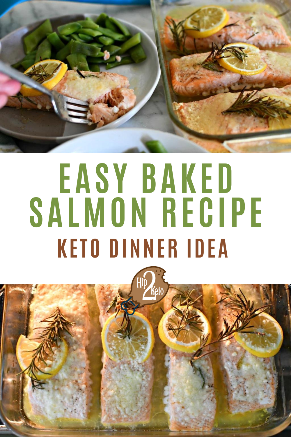This Keto Easy Baked Salmon Recipe is a Perfect Weeknight Meal