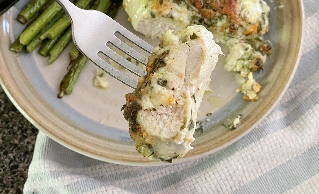 forkfull of keto melt in your mouth chicken
