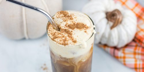 Try Our Starbucks-Inspired Keto Pumpkin Cream Cold Brew Recipe