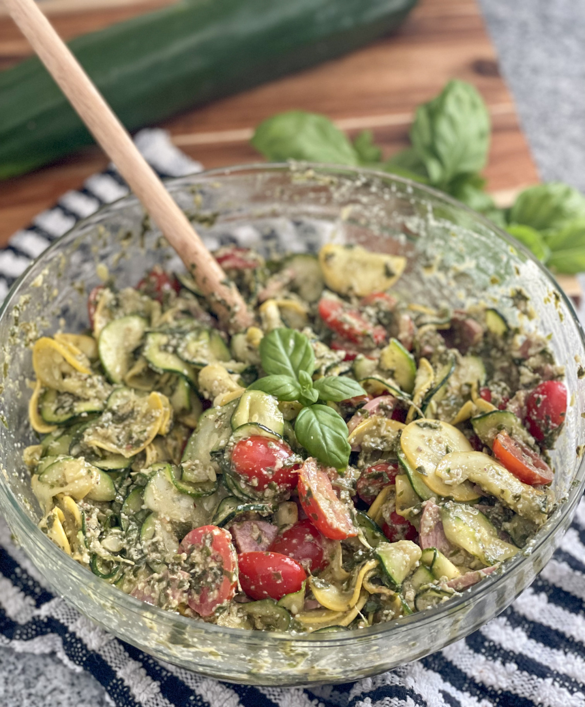 Fresh Zucchini Salad Is The Perfect Recipe To Use Up Garden Produce   Zucchini Salad 9 