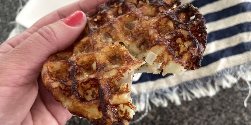 Keto Onion Rings Cooked Chaffle-Style are a Brilliantly Easy Keto Snack