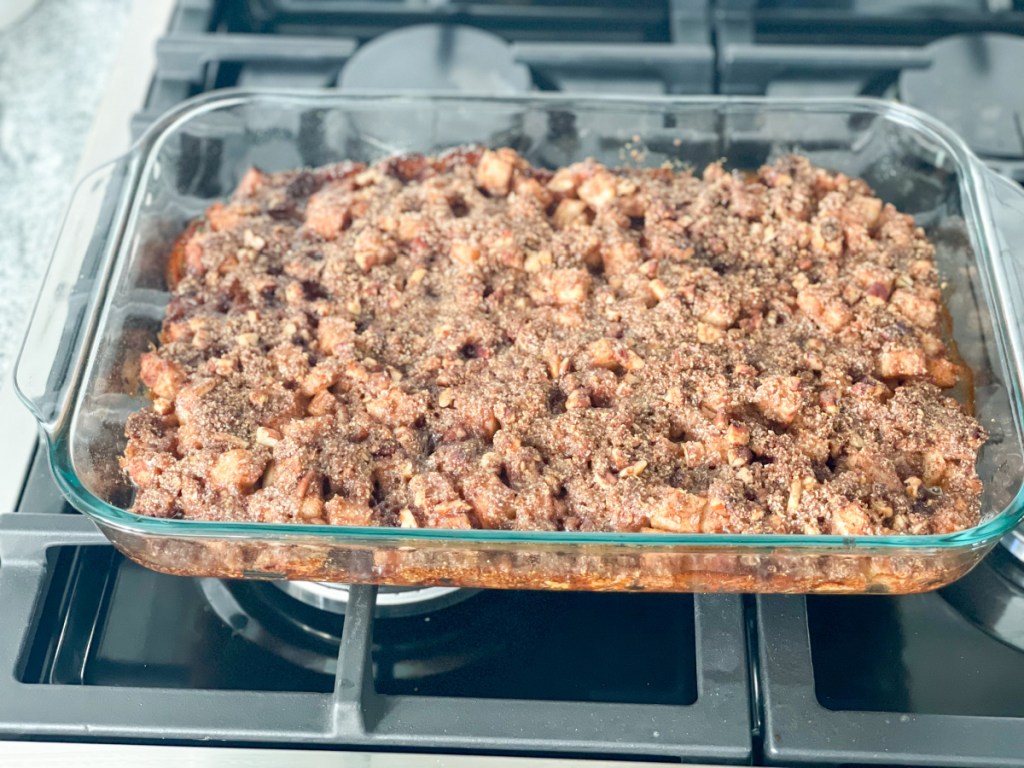 baked keto apple crisp