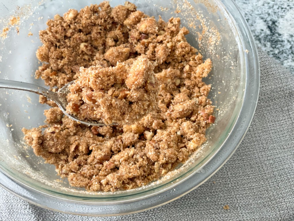 keto apple crisp topping