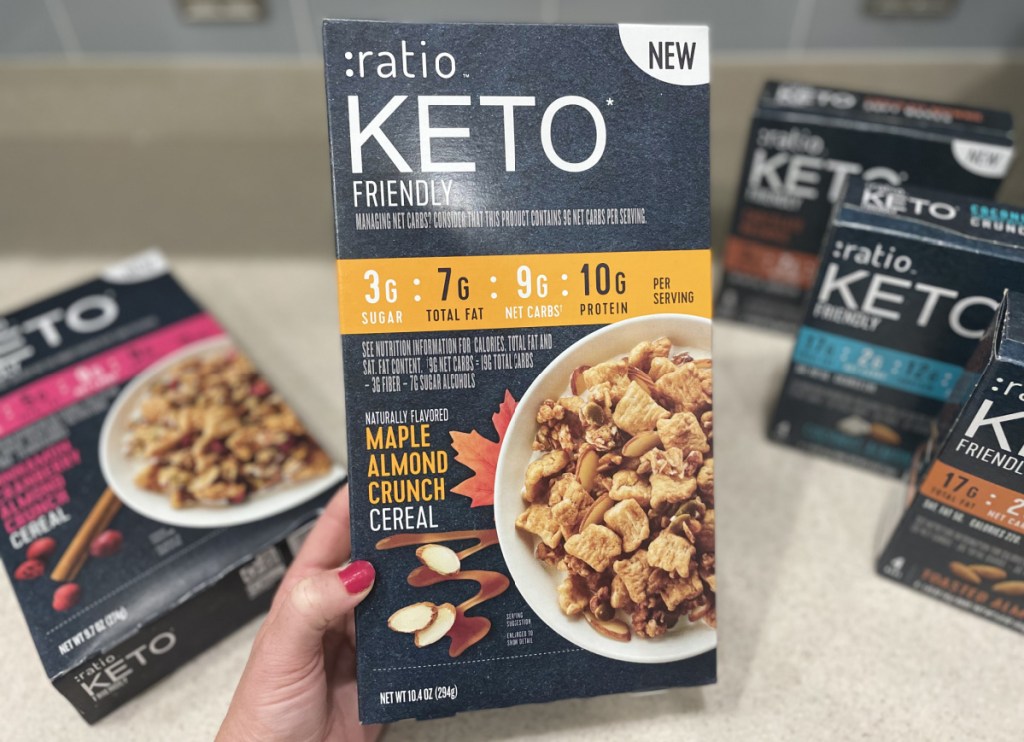 Ratio Foods Maple Almond Crunch Cereal 