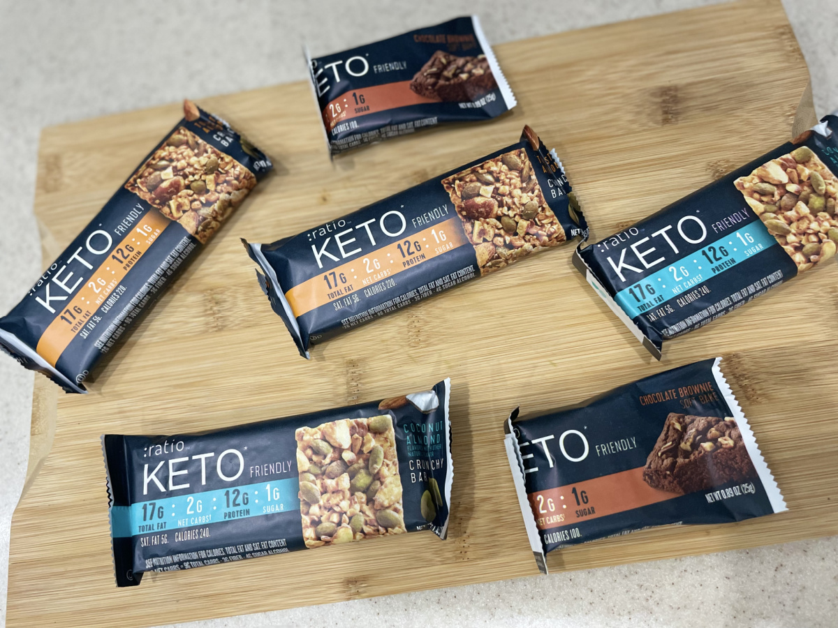 Ratio Foods ketogenic bars