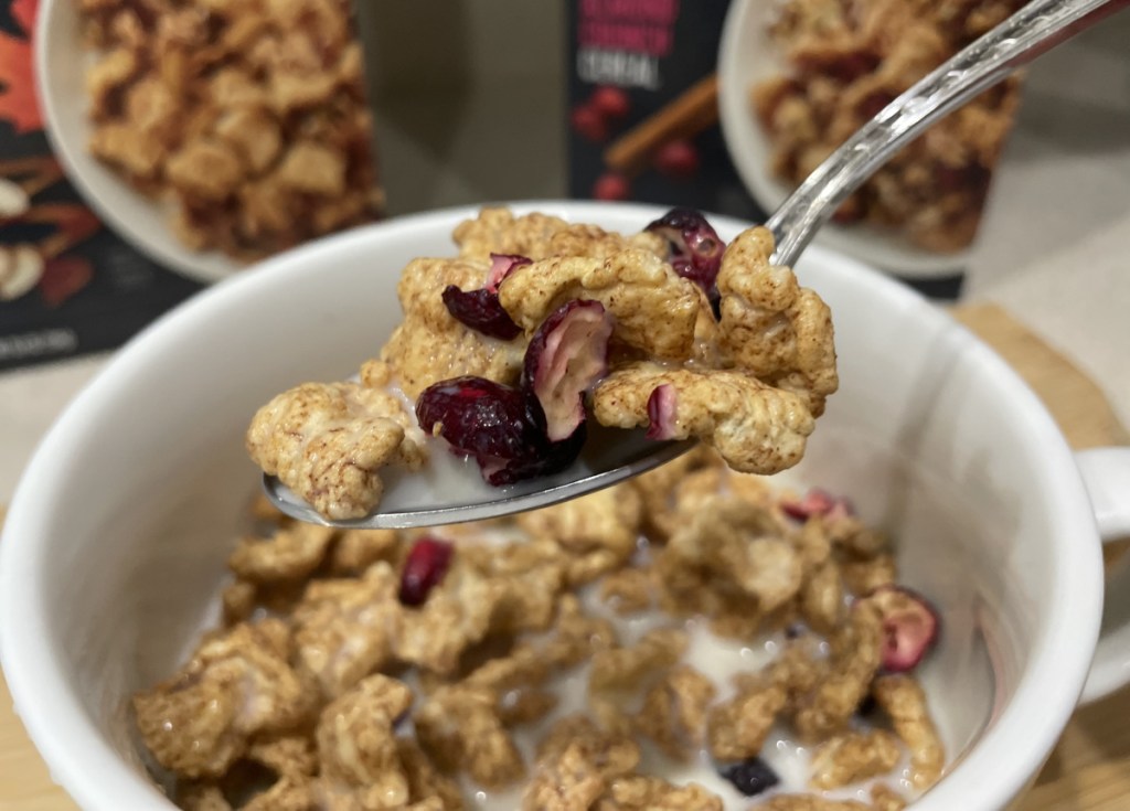 Keto Cereal by ratio - Cinnamon Cranberry Almond Crunch 