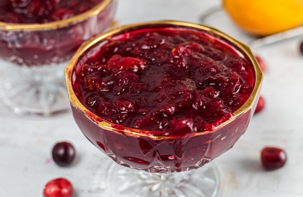 keto cranberry sauce