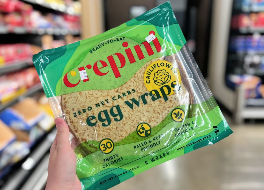 crepini egg wraps at aldi