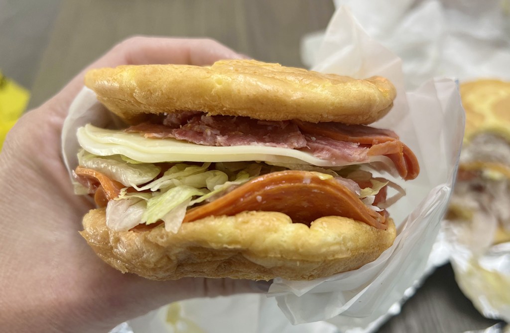 which wich cloud bread sandwich