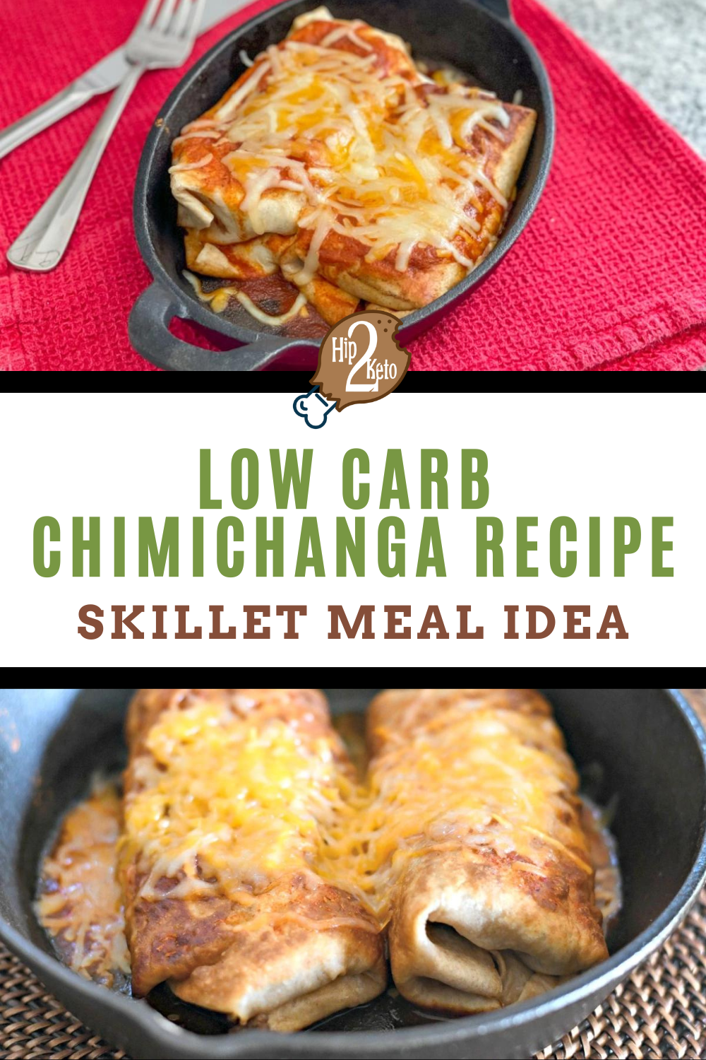 Low Carb Beef Chimichangas • TJ's Taste