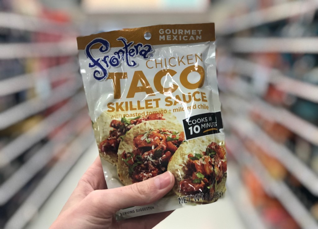 A Packet of Frontera Seasoning is keto friendly and at Target