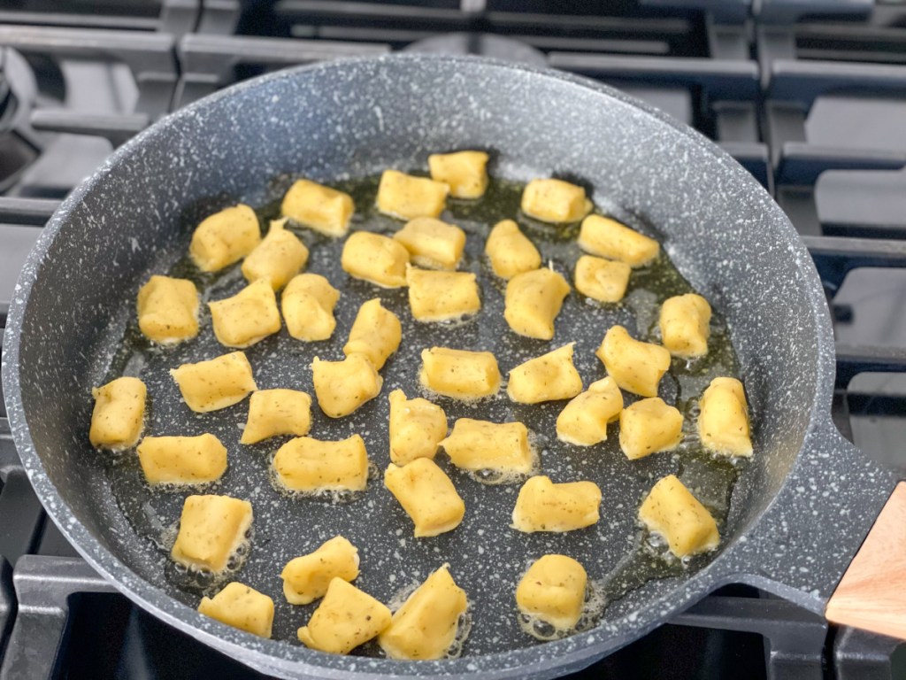 pan frying keto gnocchi
