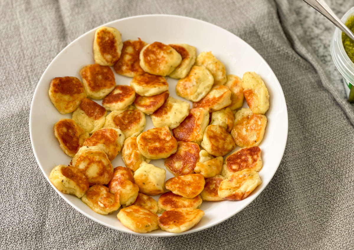 cooked keto gnocchi recipe