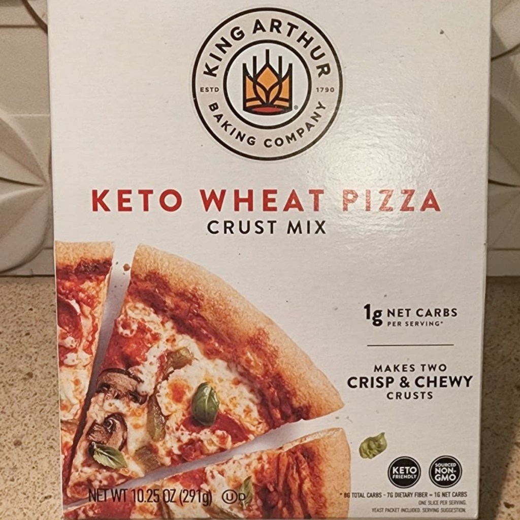 box of keto pizza crust