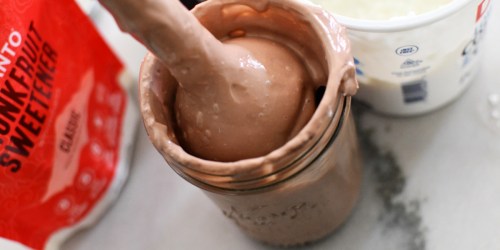 Whipped Cottage Cheese Keto Chocolate Mousse (Don’t Knock it Until You Try It!)