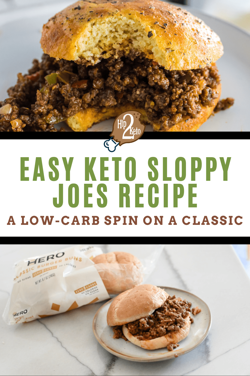 Keto Sloppy Joes - Easy Dinner Idea | Exclusive Hip2Keto Recipe