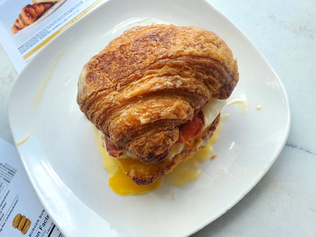 Hero Croissant sandwich 