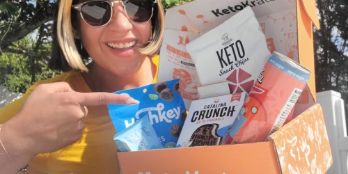 $10 Off Keto Krate Box (Crave-Worthy Snacks From HighKey, Catalina Crunch, & More!)