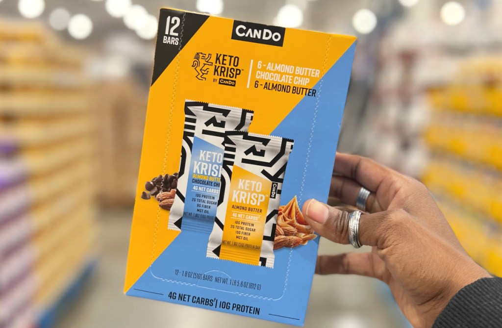 cando keto krisp bars