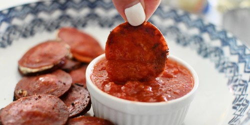 Pepperoni Bites w/ Boursin Cheese | Easy Keto Snack Recipe & Game Day Food Idea