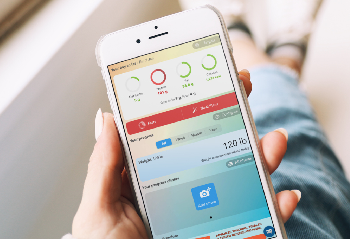 the ketodiet app, one of the best keto apps of 2025 that is also free to use