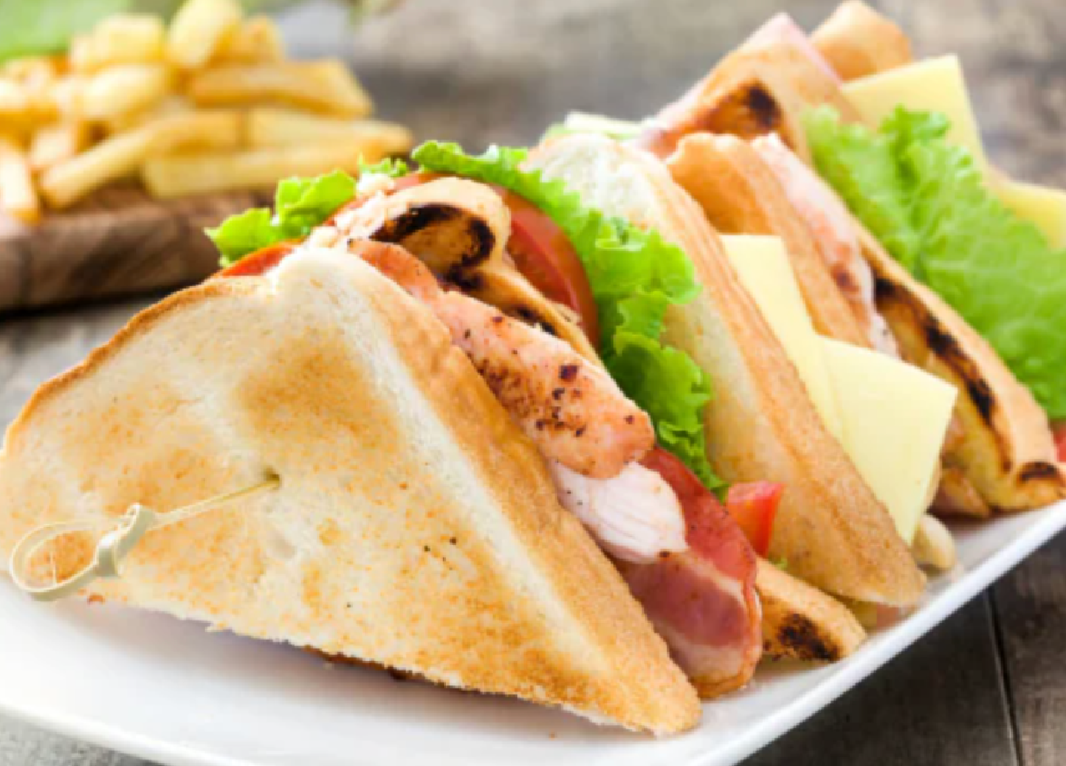 Sandwich made of Lewis Bake Shop Healthy Keto Bread