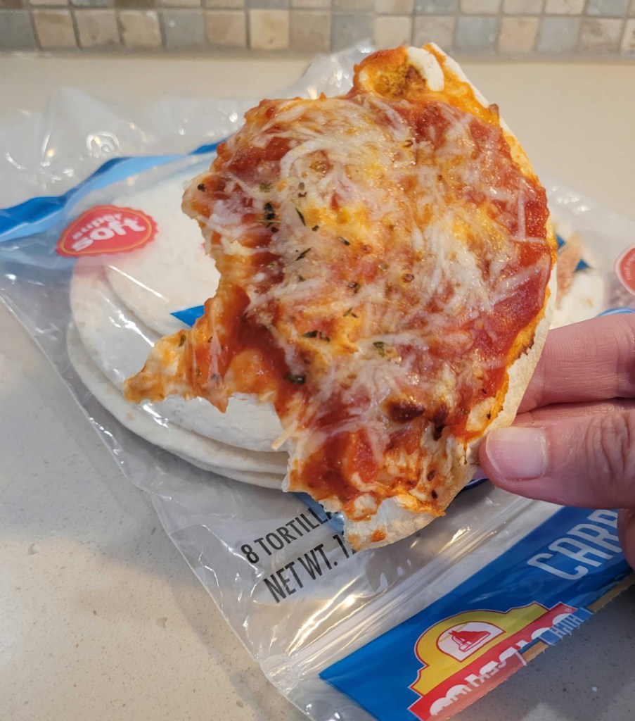 keto pizza tortilla hack